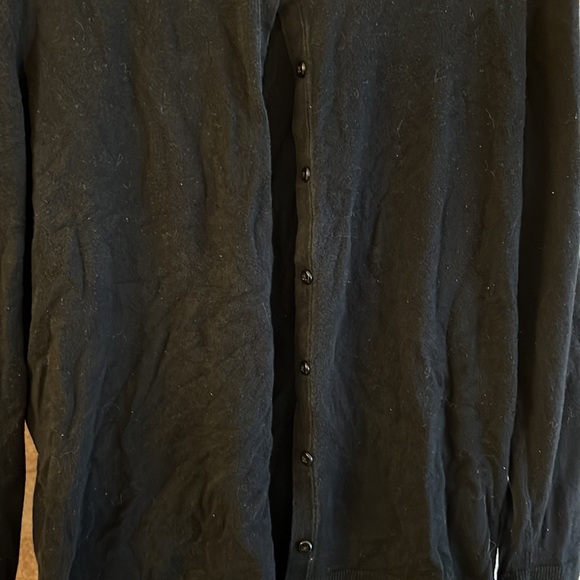 Black button up cardigan extra large Merona - Picture 7 of 16